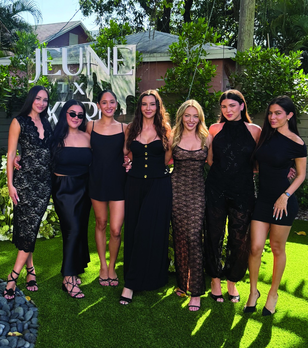 Pam Weinberger and the Jeune Aesthetics team at the XERF & Turf launch event in Miami
